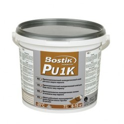 Однокомпонентный полиуретановый клей для паркета BOSTIK PU 1K. 7кг